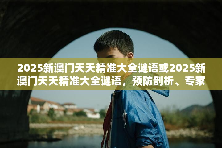 2025新澳门天天精准大全谜语或2025新澳门天天精准大全谜语，预防剖析、专家解读解释与落实,警惕诱导性陷阱