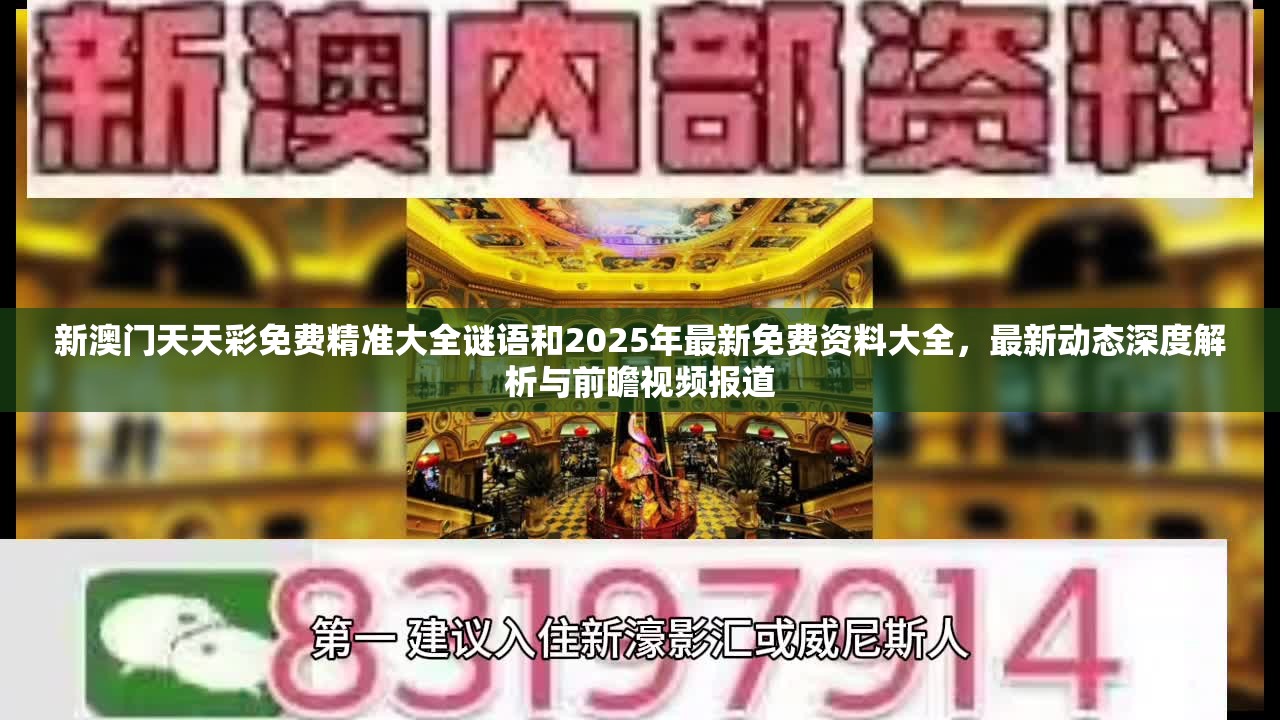 新澳门天天彩免费精准大全谜语和2025年最新免费资料大全，最新动态深度解析与前瞻视频报道
