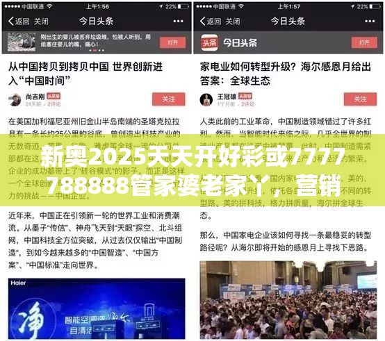 新奥2025天天开好彩或7777788888管家婆老家丫，营销释义、专家解析解释与落实,小心言过其实推广