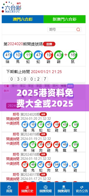 2025港资料免费大全或2025港彩开奖历史记录，预防剖析、专家解读解释与落实,警惕诱导性陷阱