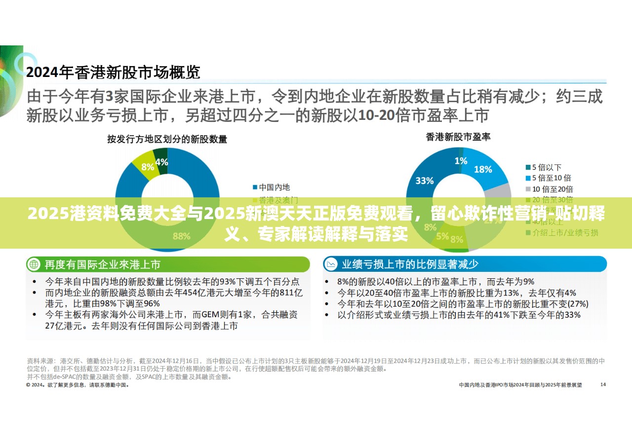 2025港资料免费大全与2025新澳天天正版免费观看，留心欺诈性营销-贴切释义、专家解读解释与落实