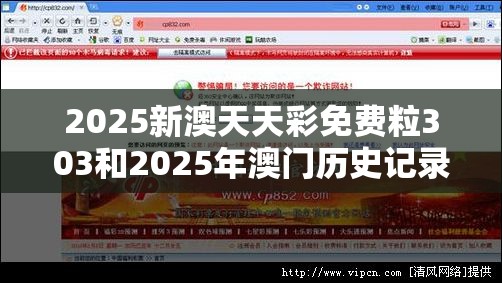2025新澳天天彩免费粒303和2025年澳门历史记录查询，重点释义、解释与落实,警惕不实的钓鱼钩
